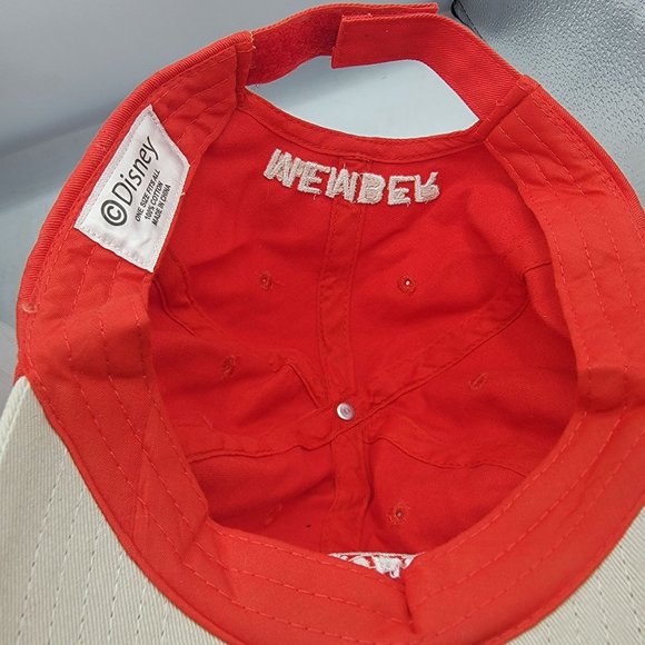 Disney Vacation Club Member Adults Red Hat Cap Adjustable Comfort Casual - Picture 7 of 9